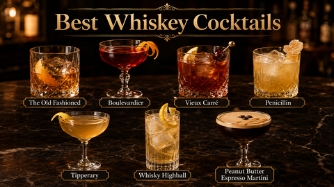 Classic Whiskey Cocktails: 30 Recipes by Whiskey Type