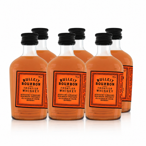 Bulleit Kentucky Bourbon Whiskey Mini 50ml - 6-Pack