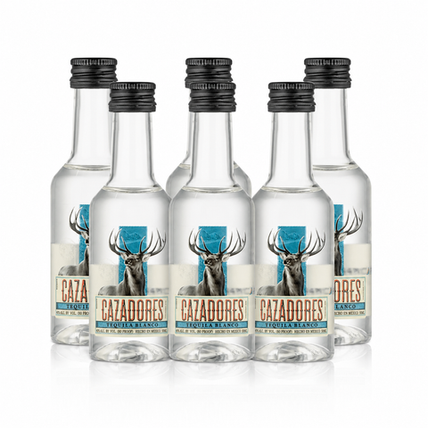 Cazadores Blanco Tequila Mini 50ml - 6-Pack