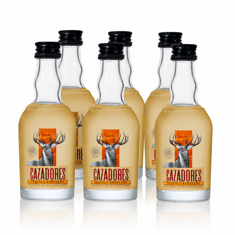 Cazadores Reposado Tequila Mini 50ml - 6-Pack