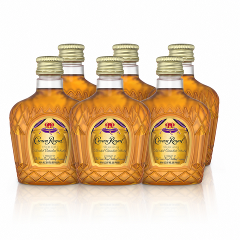 Crown Royal Canadian Whiskey Mini 50ml - 6-Pack