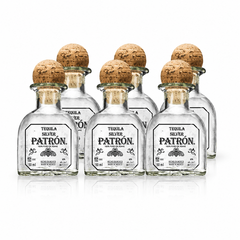 Patron Silver Mini 50ml - 6-Pack