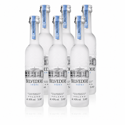 Belvedere Vodka Mini 50ml - 6-Pack