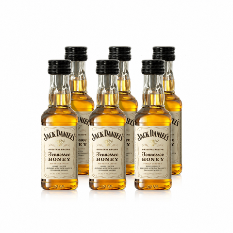 Jack Daniel's Tennessee Honey Whiskey Mini 50ml - 6-Pack