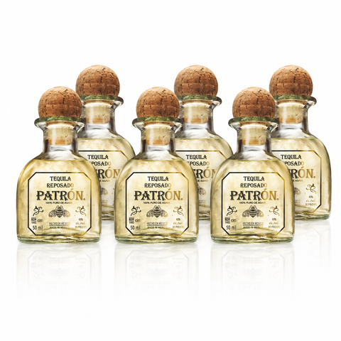 Patron Reposado Mini 50ml - 6-Pack