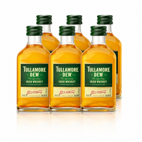 Tullamore Dew Irish Whiskey Mini 50ml - 6-Pack