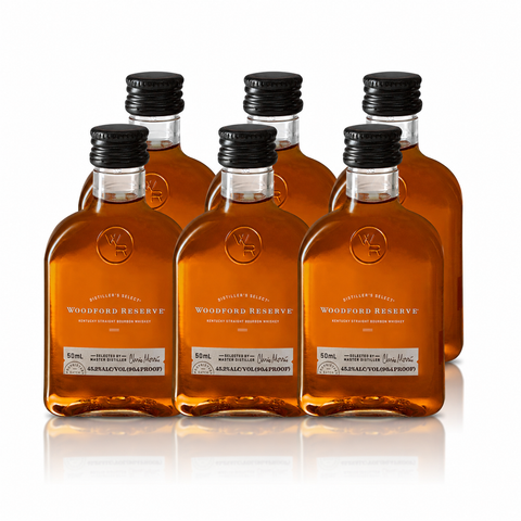 Woodford Reserve Kentucky Bourbon Mini 50ml - 6-Pack