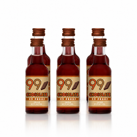 99 Chocolate Liqueur Mini 50ml - 6-Pack