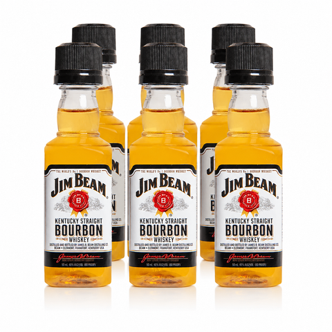 Jim Beam Bourbon Mini 50ml - 6-Pack
