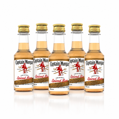 Captain Morgan Rum Mini 50ml - 6-Pack
