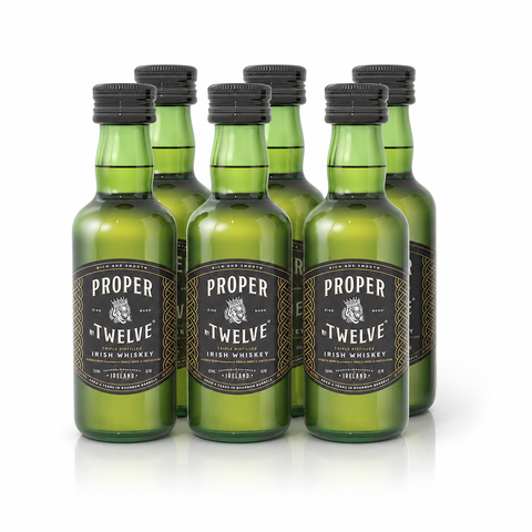 Proper 12 Irish Whiskey Mini 50ml - 6-Pack