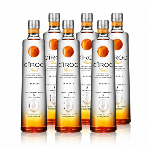 Ciroc Peach Vodka Mini 50ml - 6-Pack