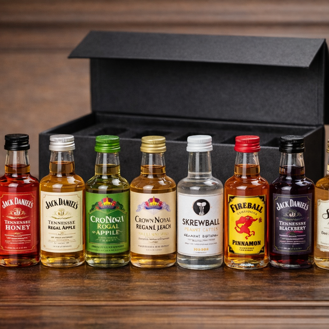 Flavored Whiskey Sampler | Premium Whiskey Sampler Gift Box ...
