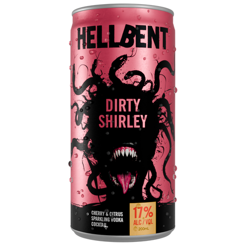 Hellbent Dirty Shirley single 200 mL can