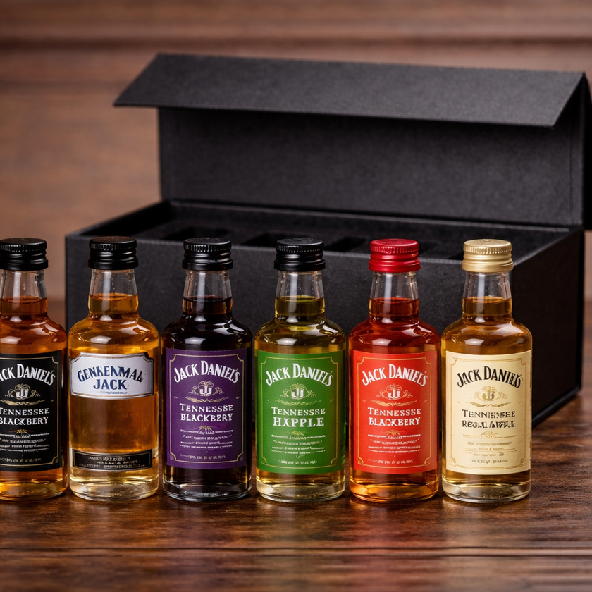Jack Daniels Sampler | Premium Whiskey Sampler Gift Box | BoozeFinders ...