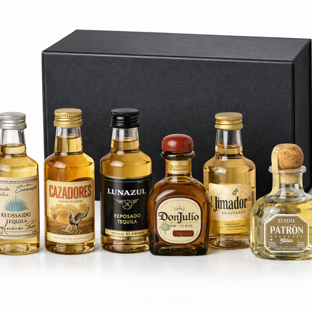 Reposado Tequila Sampler Gift Set | Tequila Tasting Gift Box | Booze ...