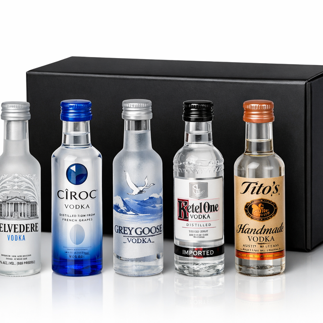 Vodka Sampler – 4 | Premium Vodka Sampler Pack and Set | BoozeFinders ...