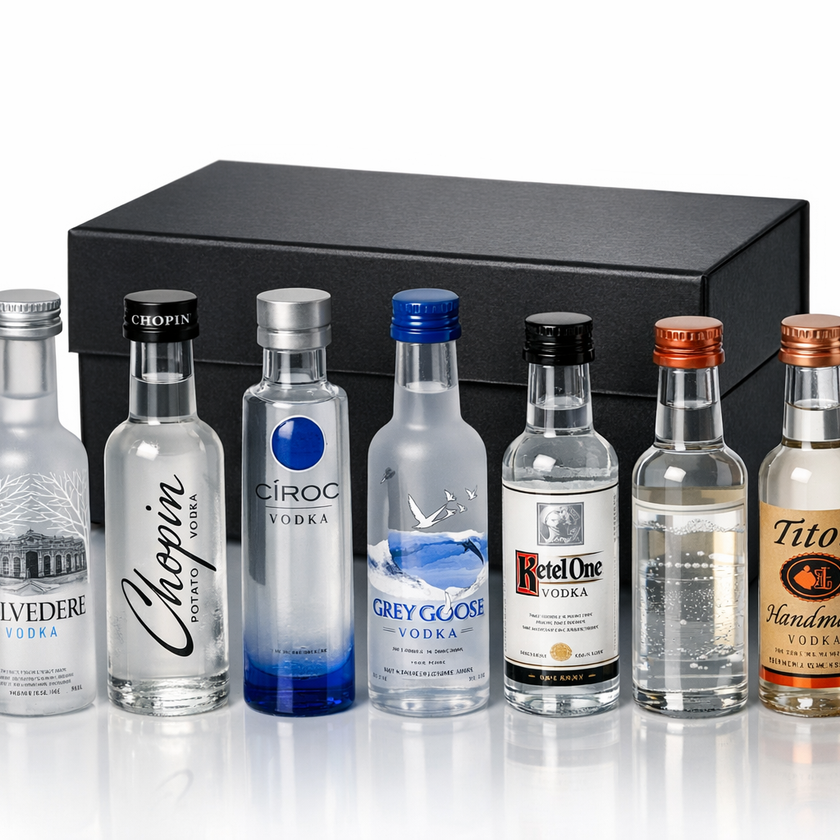 Vodka Sampler – 6 | Premium Vodka Sampler Pack and Set | BoozeFinders ...